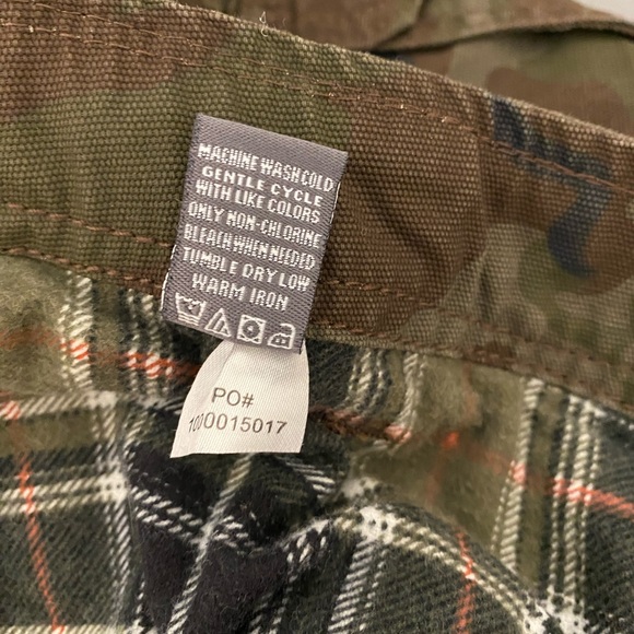 Guide Gear Camouflage fleece lined 45 x 34 Pants - Picture 7 of 10